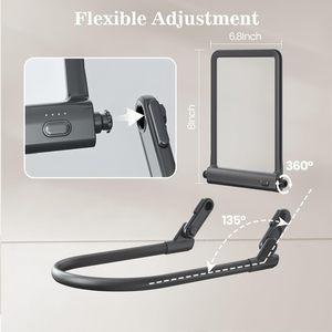 Loupe avec pince, bras articulé, lampe <span class=keywords><strong>de</strong></span> bureau flexible à <span class=keywords><strong>col</strong></span> <span class=keywords><strong>de</strong></span> <span class=keywords><strong>cygne</strong></span>, éclairage uniforme sans ombre - Product Image 3