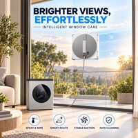 Robot de nettoyage de vitres électrique entièrement automatique ECOVACS WINBOT W3 OMNI, 3 modes de nettoyage, moteur sans balais, contrôlé par application pour la maison