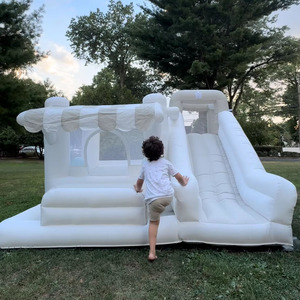 Casa de rebote de PVC comercial para interiores y exteriores, castillo hinchable pequeño con tobogán, Mini Casa de salto, gorila inflable para fiesta - Product Image 5