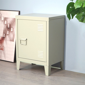 Petit meuble de rangement moderne <span class=keywords><strong>en</strong></span> métal pour chambre et salon avec étagères personnalisables pour l'ameublement de la maison - Product Image 2