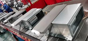 कारखाने थोक छत छुपा प्रकार ठंडा पानी के पंखे कॉइल यूनिट एयर फ्लो 200 कार्यालय भवन और होटल के लिए cfm-2000 cfm - Product Image 3