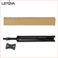 Support de Haut-Parleur Trépied Métallique Réglable Letova SPS-803 pour Moniteur de Studio, Capacité de Charge 60KG, Vente en Gros
