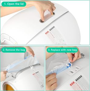 Bandeja <span class=keywords><strong>de</strong></span> <span class=keywords><strong>arena</strong></span> para gatos autolimpiante inteligente <span class=keywords><strong>Caja</strong></span> <span class=keywords><strong>de</strong></span> <span class=keywords><strong>arena</strong></span> <span class=keywords><strong>de</strong></span> plástico <span class=keywords><strong>de</strong></span> <span class=keywords><strong>arena</strong></span> <span class=keywords><strong>de</strong></span> PP automática <span class=keywords><strong>de</strong></span> fácil limpieza - Product Image 4