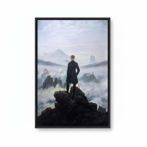 Printed Canvas Artwork: Wanderer Above the Sea of Fog,<b>BLACK</b> <b>FRAMED</b> CANVAS - Product Image 2