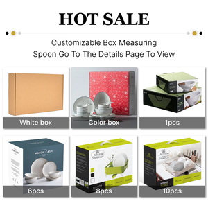 Bộ đồ ăn sứ xương cao cấp, có thể tùy chỉnh logo, phong cách châu Âu, đĩa ăn cưới, đĩa steak gốm sứ, bán trực tiếp - Product Image 4