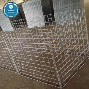 <strong>Gabion</strong> Wall with Covers Retaining Wall Welded Mesh <strong>Gabion</strong> Baskets Plain Weave Galvanized <strong>Steel</strong> Wire Welding - Product Image 6