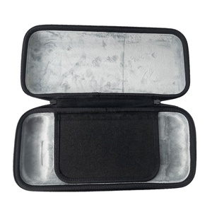Estuche de viaje rígido portátil protector negro para <span class=keywords><strong>Steam</strong></span> Deck con accesorios y tarjetas de almacenamiento de juegos, solo estuche - Product Image 4