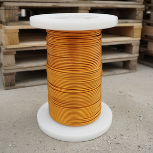 Cable de Alambre Magnético Kapton CR con Aislamiento de <span class=keywords><strong>Película</strong></span> PI Resistente a la Corona para Motores de Propulsión de Vehículos Eléctricos Accionados por VFD e Inversores - Product Image 1
