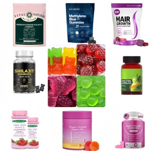 Gomitas <span class=keywords><strong>Picantes</strong></span> en Forma <span class=keywords><strong>de</strong></span> Cubos con Chile, Raíz <span class=keywords><strong>de</strong></span> Maca y Muira Puama, Veganas, Sabor a Melocotón, Favorecen la Calma y la Relajación - Product Image 6