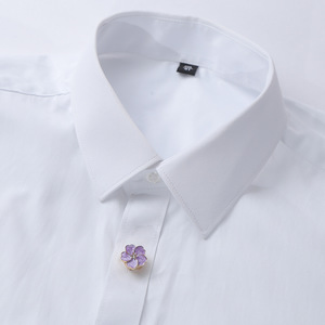 JFRB075 fiore colorato con bottone della <span class=keywords><strong>camicia</strong></span> <span class=keywords><strong>gemelli</strong></span> in gomma siliconica Push Start copri bottoni per camicie da donna - Product Image 4