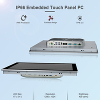 IP66 Panel industrial modular PC Laptop Compatible Interfaz multitipo Tamaño compacto Accesorios de computadora industrial con