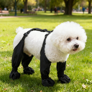 Botas Impermeables Antideslizantes para Perros, para Caminatas en la Nieve, para Exteriores, Resistentes a la Suciedad, Ajustables, con Suela de Goma, para Perros Pequeños y Medianos - Product Image 6