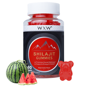 Gommes de Shilajit personnalisées OEM en fibre pure de l'Himalaya Gommes de Shilajit bio Supplément Bonbons - Product Image 1