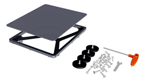 Kit de Montaje Magnético 2 en 1 de Aleación de Aluminio de Alta Calidad + Cubierta para Starlink Mini con Cubierta de PC de Alta Resistencia para Automóvil - Product Image 6