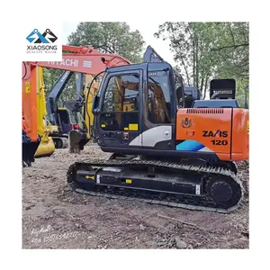 二手工程机械日立12吨小型挖掘机二手日立Zx120反铲挖掘机Zx120日立挖掘机