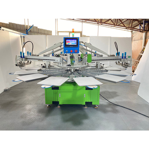 High Production 4 Colors Automatic Silk Screen Tshirt Printing Machine for Tshirts <b>Press</b> - Product Image 3