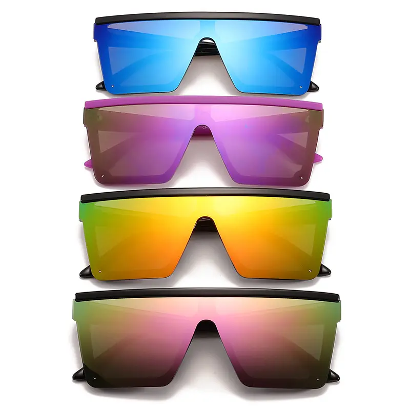 new 2022 trendy fashion mens sunglasses woman sun glasses big square designer ladies luxury sunglasses custom Sun glasses