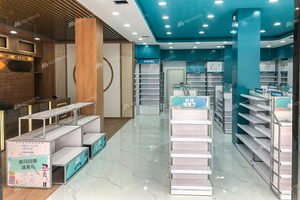 04-xdzys002-p dược cửa hàng thiết kế với phong cách chuyên nghiệp hiện đại nhà thuốc cửa hàng đồ nội thất cho cửa hàng thuốc trang trí - Product Image 5