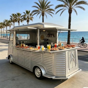 Camion de restauration multifonctionnel et mobile, idéal pour les salades, la restauration rapide et les boissons ; camion de restauration professionnel personnalisable. - Product Image 3