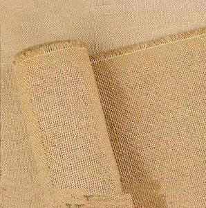 Rouleau de toile de jute non enduite de qualité supérieure, épaisse, pour fournisseur d'art, en tissu de chanvre, prix d'usine - Product Image 1