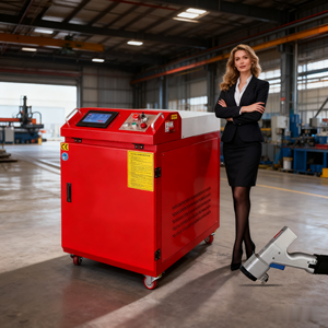 Nueva condición Máquina de limpieza láser de mano 3000W Precio de eliminación Limpiador láser de acero inoxidable - Product Image 2