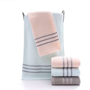 Serviettes de bain en coton personnalisées, écologiques, douces, multicolores, en gros - Product Image 2