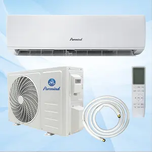 Puremind Wifi DIY Mini Split Air Conditioner Quick Connect Ductless Pre-Charged Connecting Pipe Wall Mounted Air Conditioners