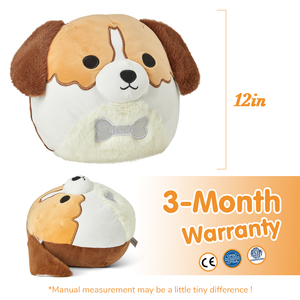 Almohada de <span class=keywords><strong>Beagle</strong></span> de dibujos animados, muñeco de peluche, almohada encantadora para niños, cómodo respaldo en cumpleaños, Navidad, venta al por mayor - Product Image 5