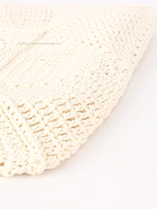 High-end Shoulder <b>Large</b> Capacity Cotton Woven ZIP Single Strap <b>Bag</b> New Grab Straw Vacation <b>Beach</b> All-match Women's <b>Bag</b> Tanjing - Product Image 4
