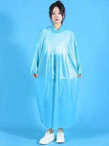 Imperméable en PE Écologique, Cadeaux Promotionnels d'Entreprise, <span class=keywords><strong>Poncho</strong></span> de Pluie en Plastique - Product Image 3