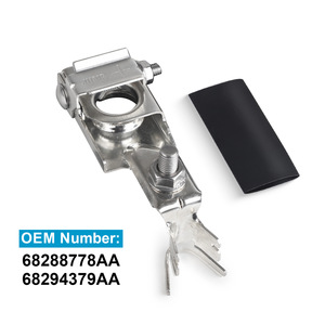 Silver <b>Battery</b> <b>Terminal</b> 68288778AA For Dodge Ram 1500 2500 3500 Positive Connector Metal With Cover - Product Image 2