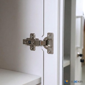 <span class=keywords><strong>Armadio</strong></span> in Acciaio con Specchio a Tutta Altezza, Mobile Contenitore in Metallo, Struttura KD per Camera da Letto, Dormitorio, Appartamento - Product Image 2