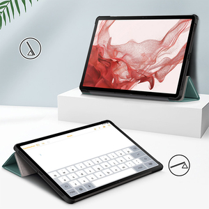 Étui pour tablette à rabat Folio pliable en cuir mince magnétique pour <span class=keywords><strong>Samsung</strong></span> <span class=keywords><strong>Galaxy</strong></span> Tab S10 FE Plus S9 Plus A9 S8 - Product Image 6