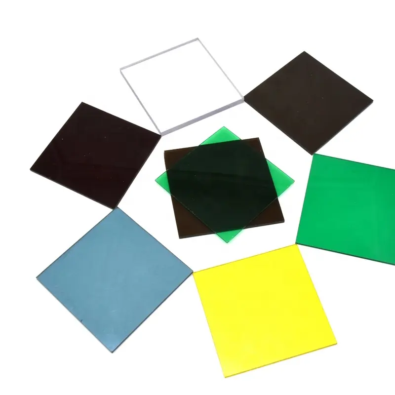 Polycarbonat platte Solid Anti Scratch PC Makro lon Polycarbonat Solid Sheet Gewächshaus abdeckung