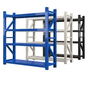 Multi-Lagen Verstelbare Stalen Opslag Stapelrekken Pallet Metalen Planken Garage Magazijn Rack