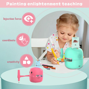 Nouveaux jouets HMJ 2026 CE CPC <span class=keywords><strong>Robot</strong></span> de peinture automatique, jouets éducatifs pour le développement de l'intelligence, <span class=keywords><strong>robot</strong></span> de <span class=keywords><strong>dessin</strong></span> pour enfants, jouet électronique - Product Image 3