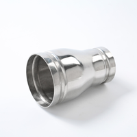 Acoplador Ranurado de Acero Inoxidable 304/316L Estándar DIN JIS para Suministro de Agua