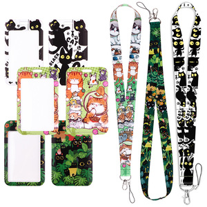 Lot Porte-monnaie Et Trousse CHAT NOIR - Reflets D'Art - Noir Bandoulière - Neuf Avec étiquettes