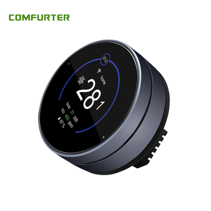 Comfurter <span class=keywords><strong>Nest</strong></span> Redondo Tipo de anillo doble Aire acondicionado inteligente WiFi Modbus Termostato de bomba de calor inalámbrico programable - Product Image 5