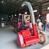 Moissonneuse mobile, hacheuse de herbe autopropulsée pour l'alimentation du bétail et de la volaille