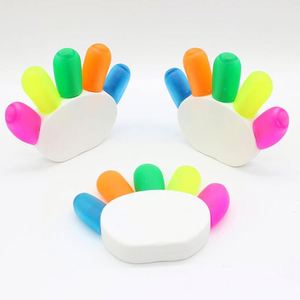 New Design School Children Stationery Colorful <b>Cute</b> Kawaii <b>Bear</b> Mark Highlighter Pen - Product Image 3
