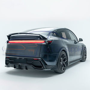 Para Juniper 2025 Auto <span class=keywords><strong>Universal</strong></span> modificado delantero trasero parachoques divisor <span class=keywords><strong>difusor</strong></span> labio cuerpo Kit parachoques de coche para Tesla modelo Y - Product Image 5