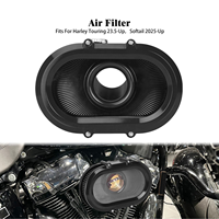 Filtre à air en alliage d'aluminium multicolore VIMAS pour modèles Davidson 117 121CVO (Avenue Glide) compatible avec les modèles 2024-2026, garantie 1 an