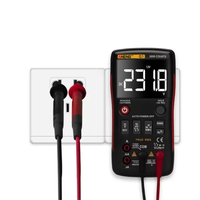 Q1 9999 Counts Multimeter Otomatis Digital Multimeter Standar True-RMS