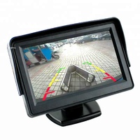 Approvisionnement d'usine professionnel haute qualité 4.3 pouces moniteur système de capteur de stationnement de voiture 4 6 8 capteur stationnement inverse Qashqai Camry