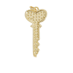 Heart Pendant Necklace With Diamond <b>Cross</b> Clavicle <b>Chain</b> Stackable Style Individualistic Trend Jewelry Findings Yiwu Origin - Product Image 5