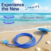 Appareil respiratoire de plongée en silicone pour adultes, respirateur de plongée sous-marine entièrement sec pour la plongée libre