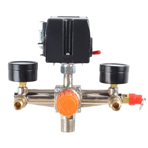 Pressostat automatique Lefoo 1/2 pouce avec manomètres pour compresseur d'air - Product Image 5