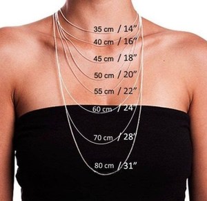 Collier Initiales <span class=keywords><strong>avec</strong></span> Chaîne Bordures Minuscule Emboîtement Deux Lettres Dainty Personnalisé pour Elle - Product Image 6