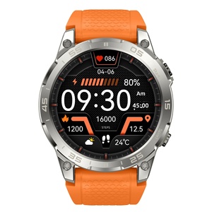 นาฬิกาอัจฉริยะรุ่น S53B ข้ามพรมแดน วัดอัตราการเต้นของหัวใจแบบเรียลไทม์ ตรวจวัดออกซิเจนในเลือด รองรับการโทร พร้อมหน้าจอ AMOLED เหมาะสำหรับการเล่นกีฬา - Product Image 3